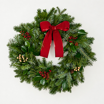Holiday Wreath Class in Woodinville